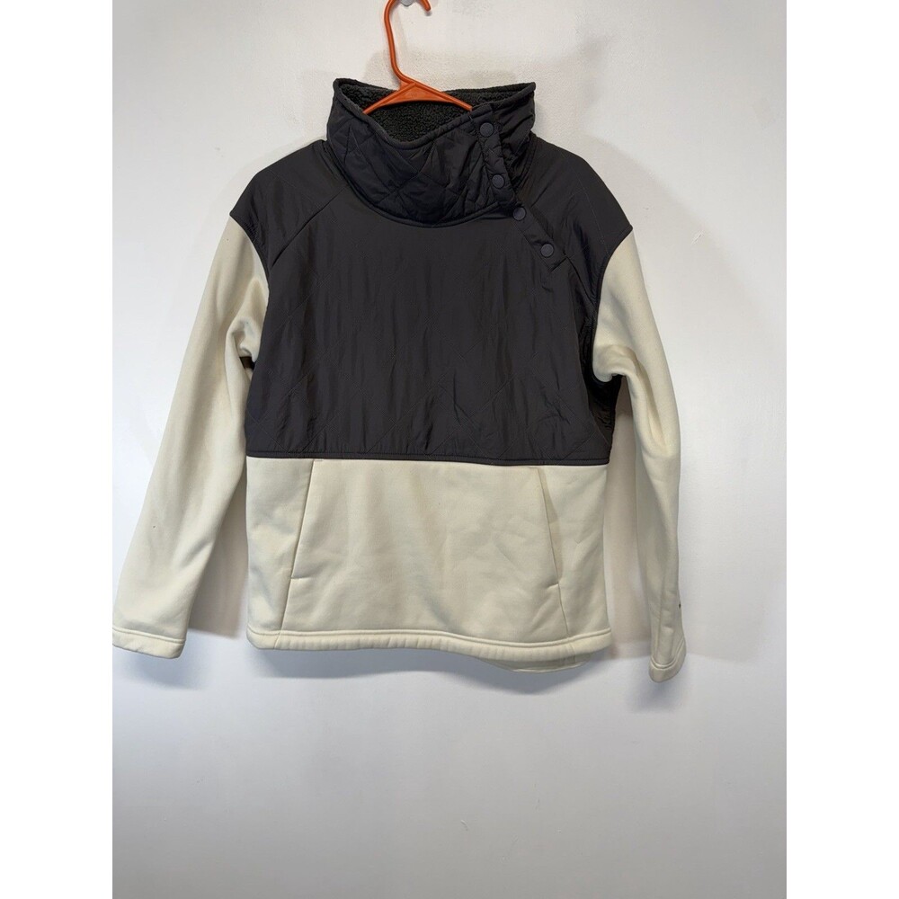 The North Face Women’s Medium Rosie Po Fleece Sherpa Pullover Asymmetrical Neck